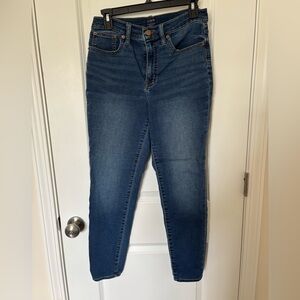 EUC J. Crew 10” High-Rise Skinny Jeans
